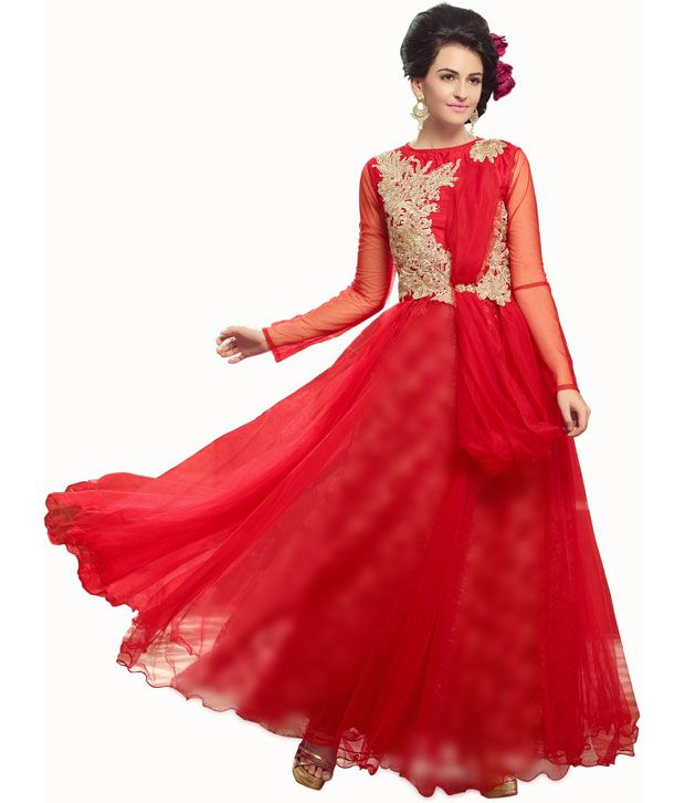 Anarkali suits snapdeal best sale