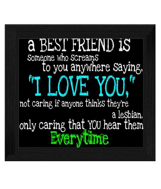 Ellicon Best Friend Quotes Tile Frame Buy Ellicon Best Ellicon Best Friend Quotes Tile Frame Buy Ellicon Best