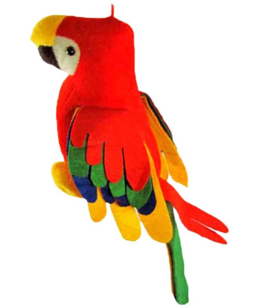 parrot teddy bear