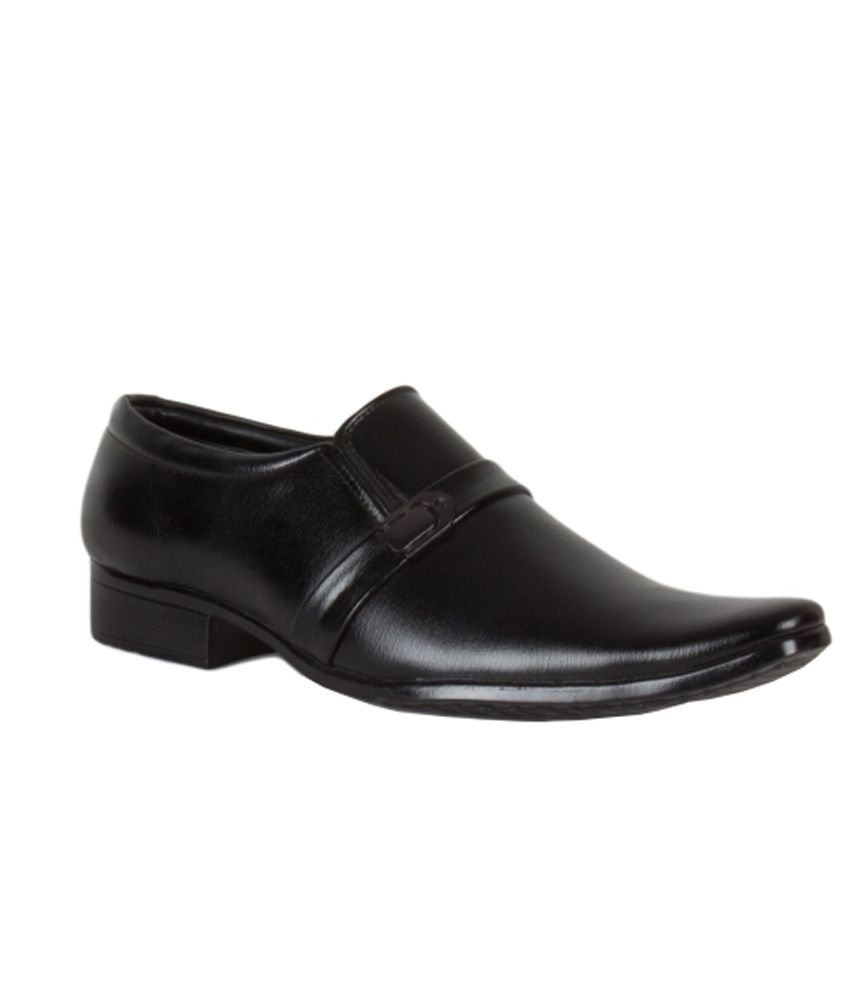 Renz Elegant Black Slip-on Formal Shoes Price in India- Buy Renz Elegant  Black Slip-on Formal Shoes Online at Snapdeal