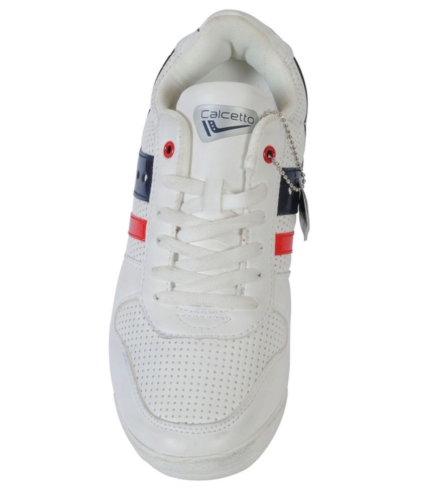 Calcetto Fashionable White Sports Shoes Buy Calcetto