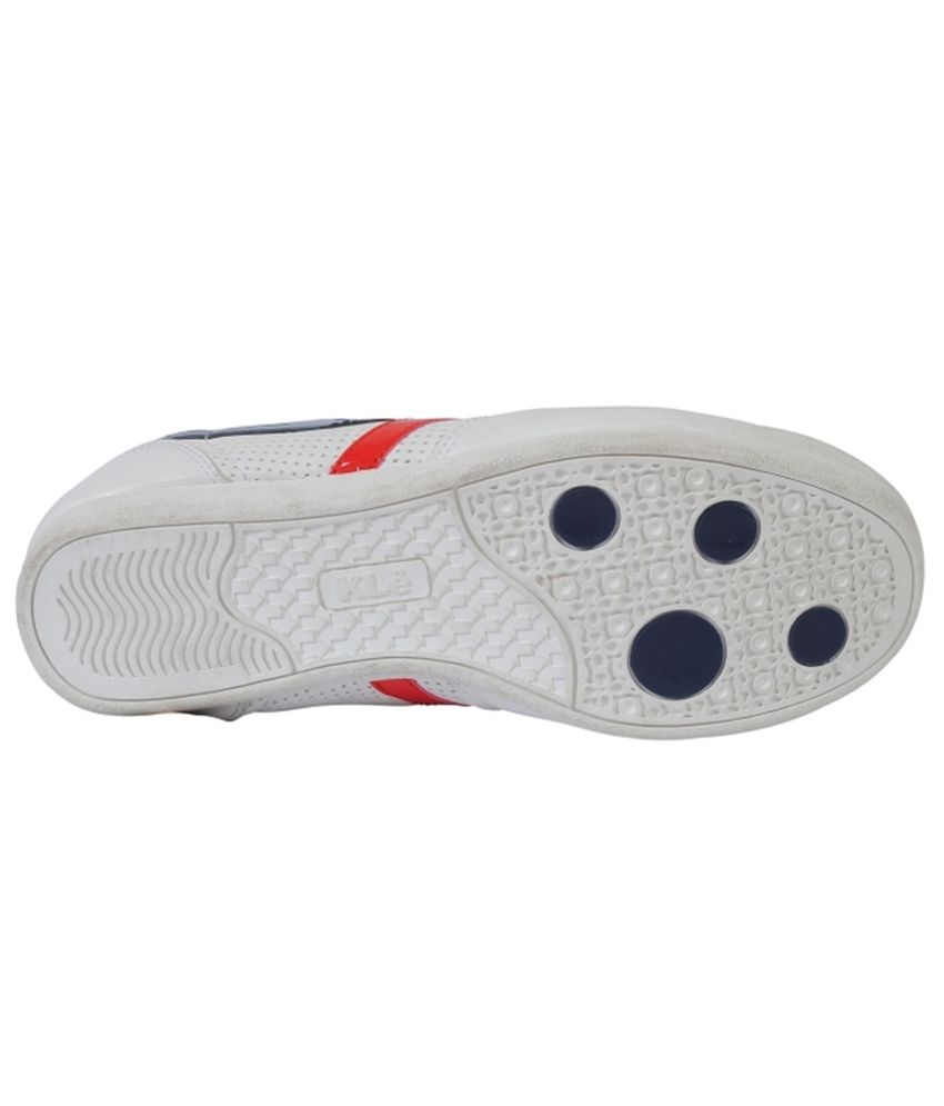 calcetto white shoes