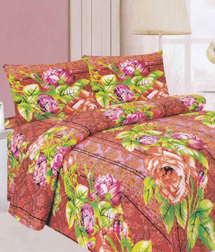 BREEZA DOUBLE BED SHEET Buy BREEZA DOUBLE BED SHEET Online at Low