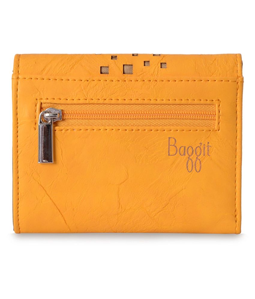 baggit yellow handbag