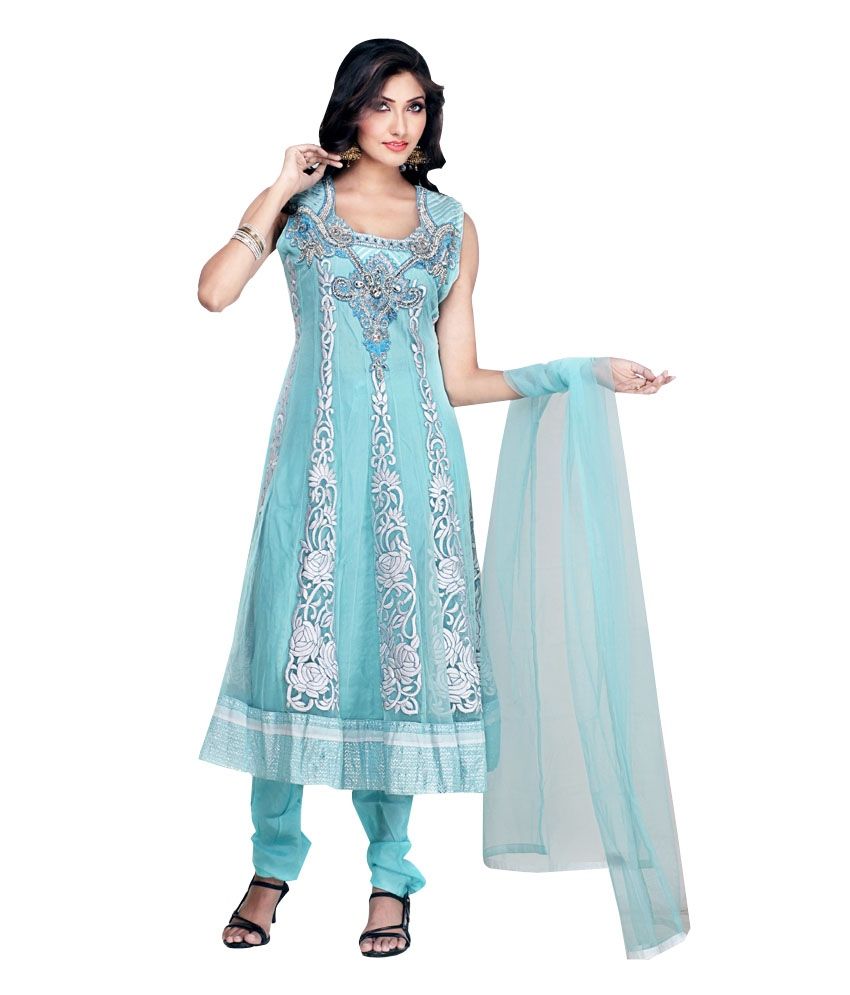 multicolour anarkali suit