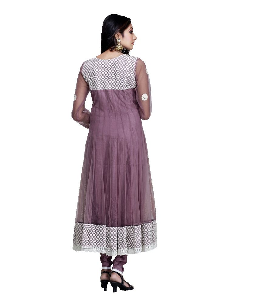 multicolour anarkali suit