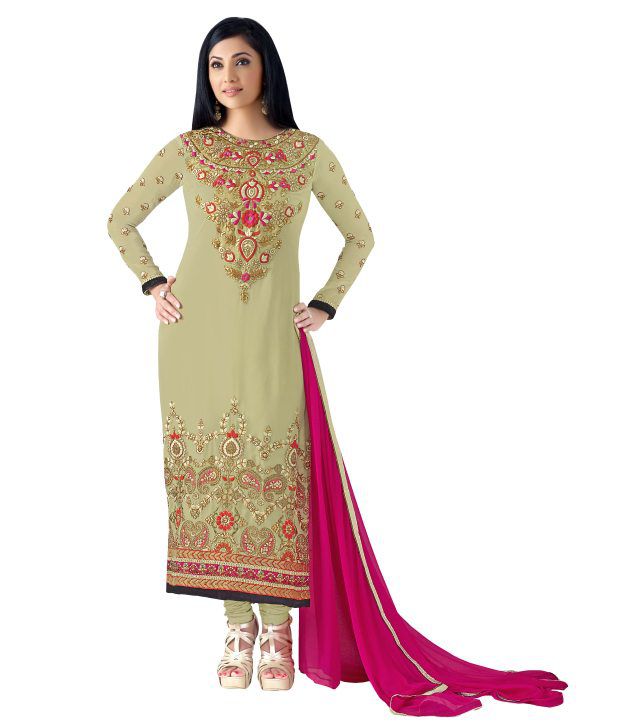 Top 180+ anarkali suits snapdeal