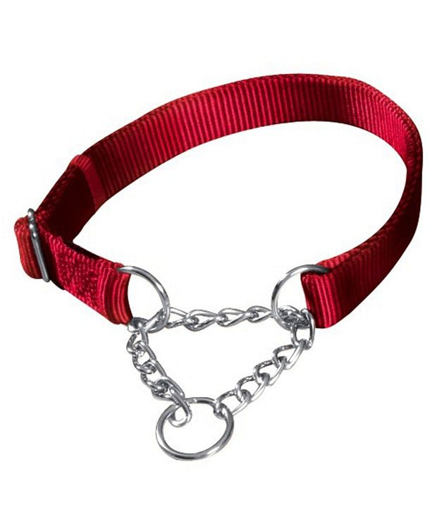 Trixie Premium Red Choke Collar 17.5 - 27 Inch: Buy Trixie Premium Red ...