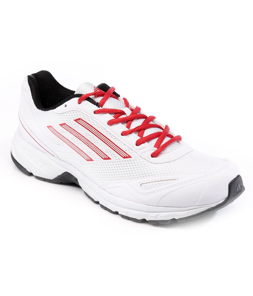 Adidas White and Red Running Sport Shoes - Buy Adidas White Red Running Sport Online at Best Prices in India on