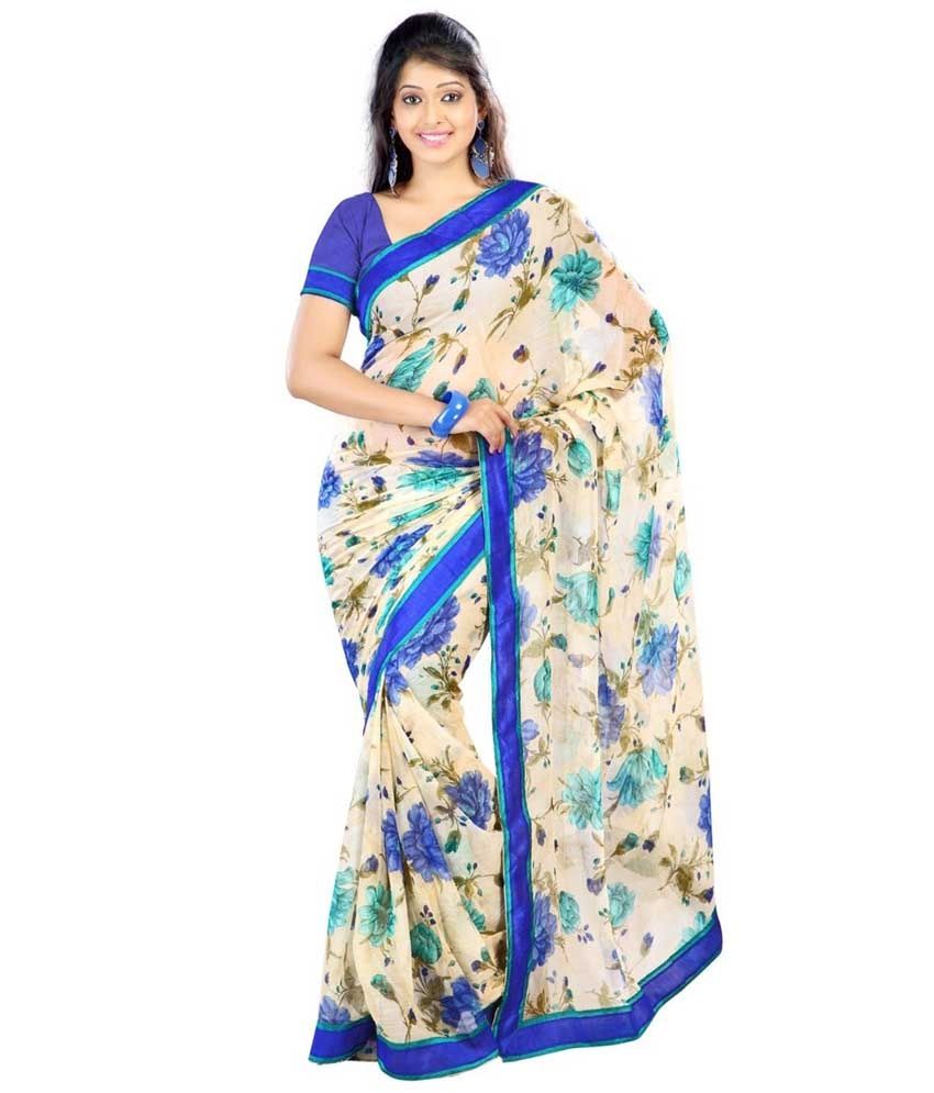 flimsy chiffon saree