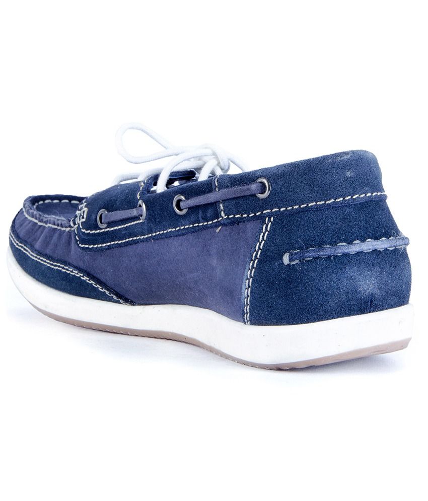 Burkley Blue Boat Style Shoes - Buy Burkley Blue Boat Style Shoes ...