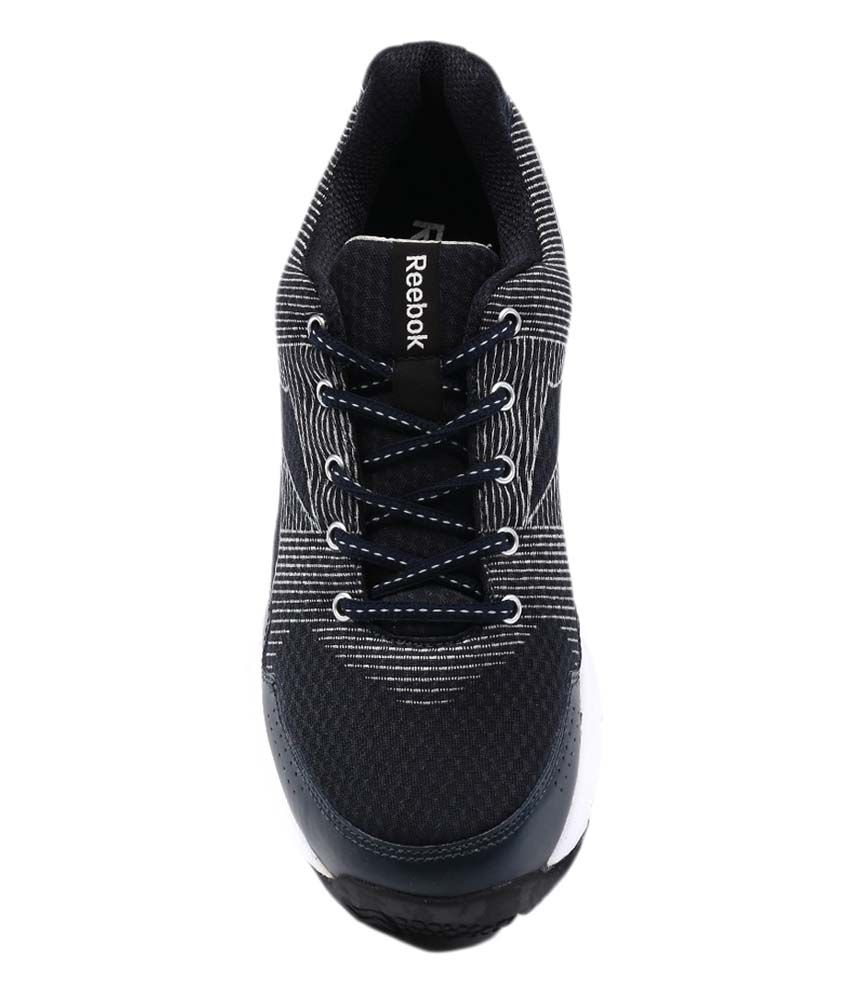 reebok performer lp black running shoes