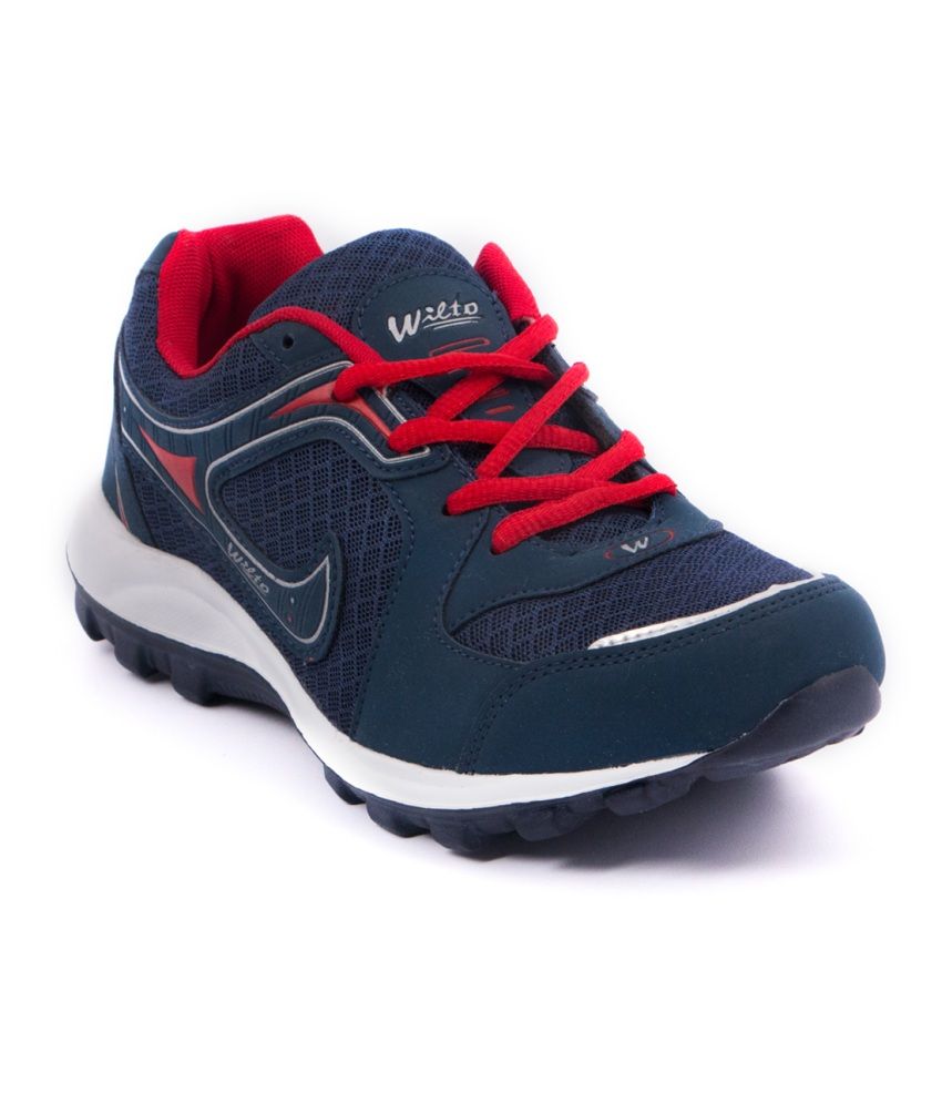 Asian Navy Blue & Red Eva Sport Shoes For Men - Buy Asian Navy Blue & Red Eva Sport Shoes For ...