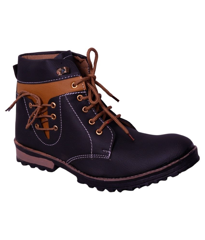 buy leather boots online india