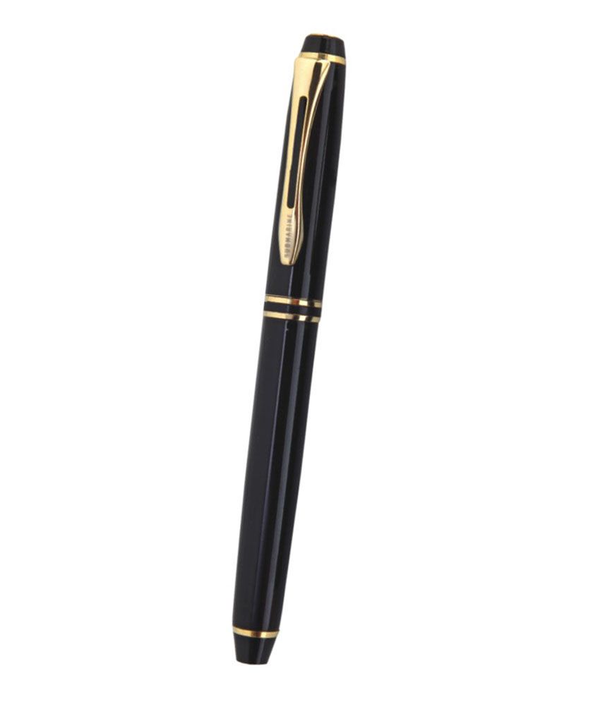 Submarine International Liberty Black & Gold Roller Pen - 827 Rp: Buy