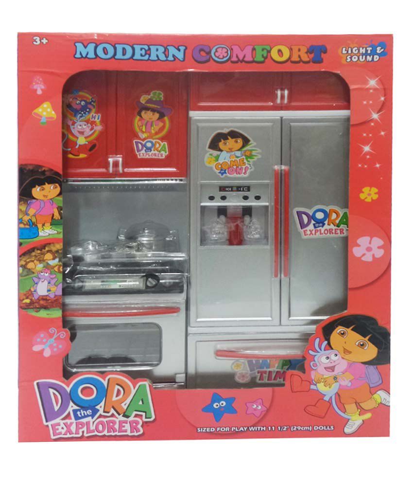  Toy  Village Multicolour Dora  Kitchen  Set  Buy Toy  Village 
