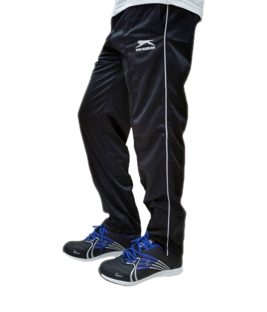 mens jogging bottoms black