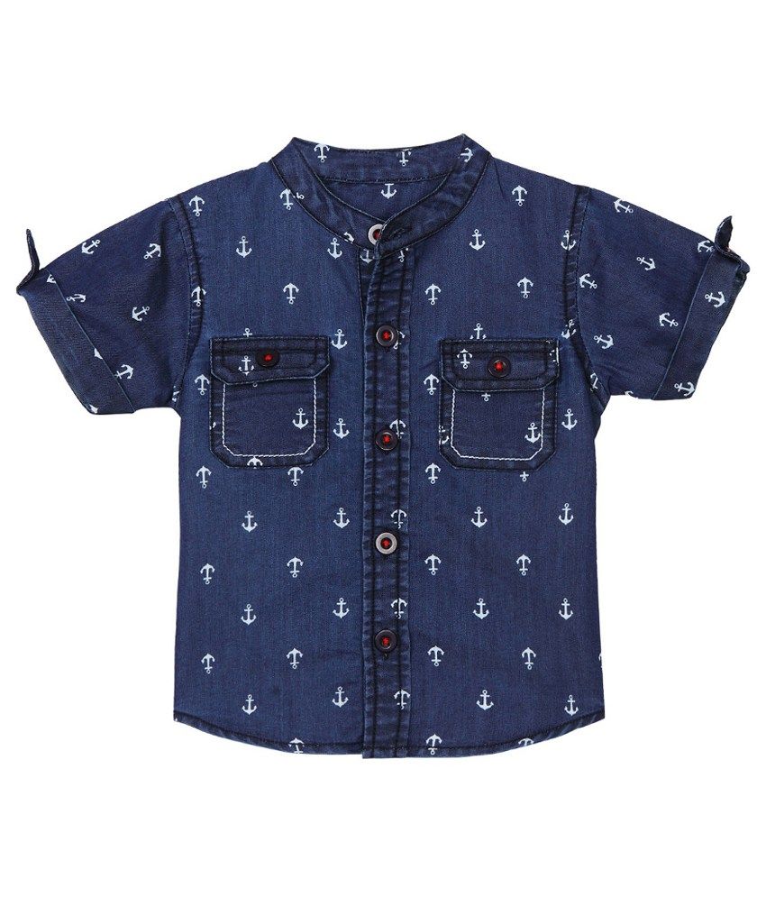 infant denim shirt