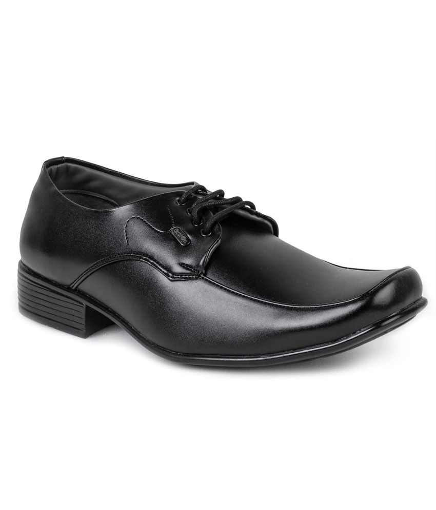 Action Shoes Black Lace Men's Formal 