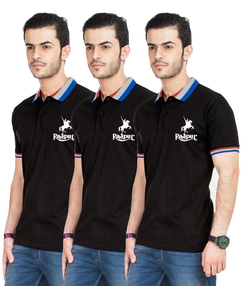 Rajputana Brothers Black Cotton Printed 