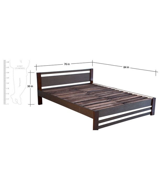 King Size Bed with Free Foam Mattress - Buy King Size Bed ...