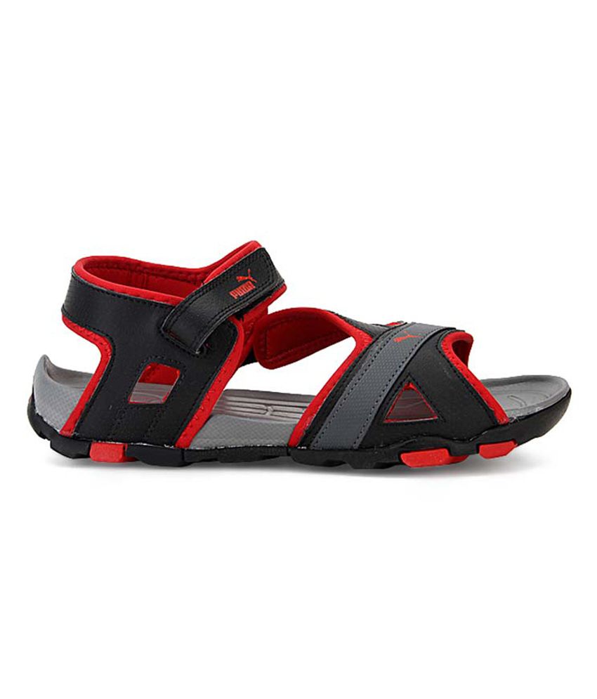 Puma Red Floater Sandals - Buy Puma Red Floater Sandals Online at Best ...
