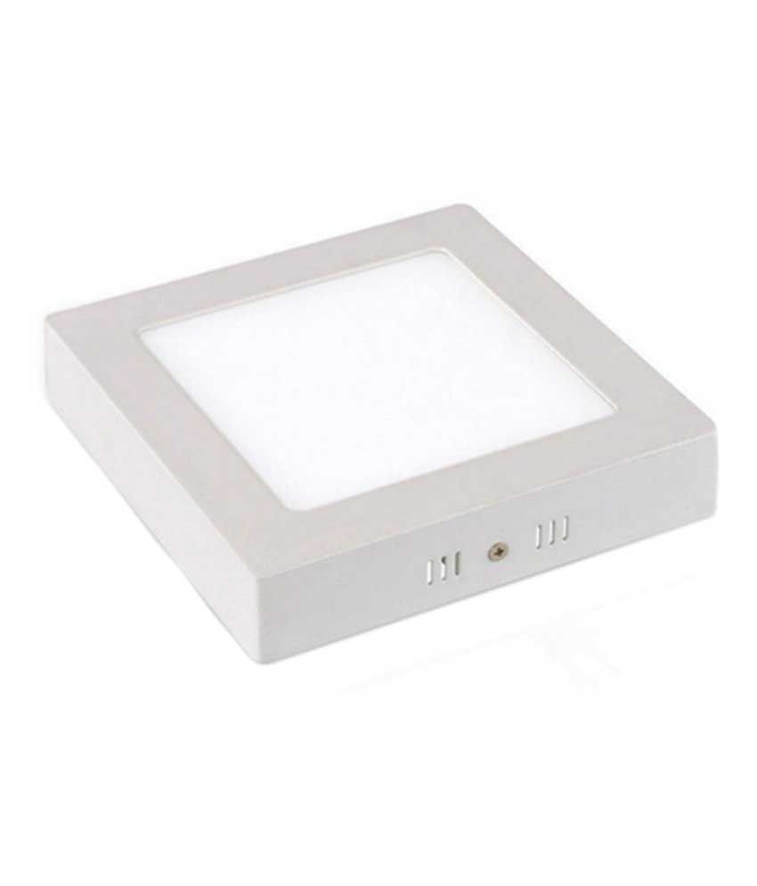 Light Store 15 Watt Worm White Colour LED Square Surface Panel: Buy ...