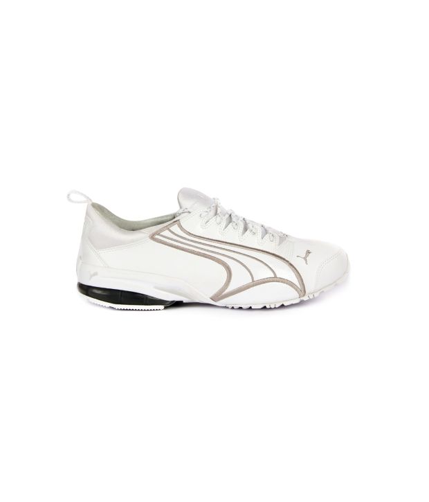 puma white rubber shoes