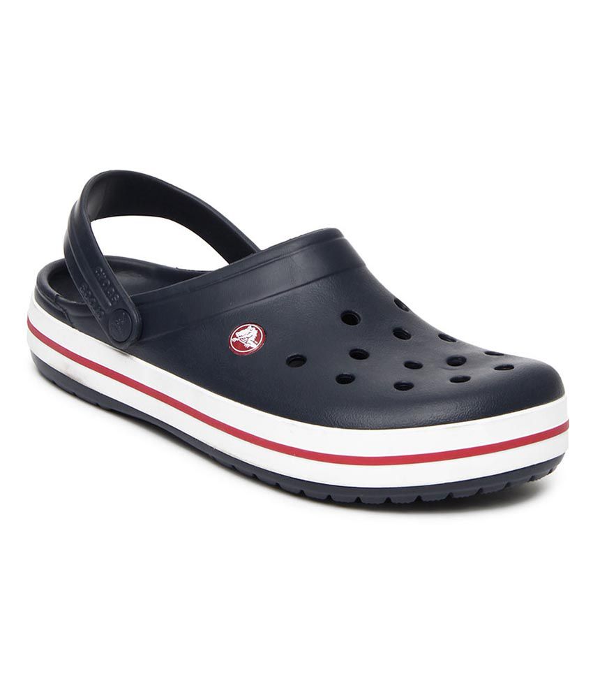 Crocs Navy Smart Casuals Shoes - Buy 