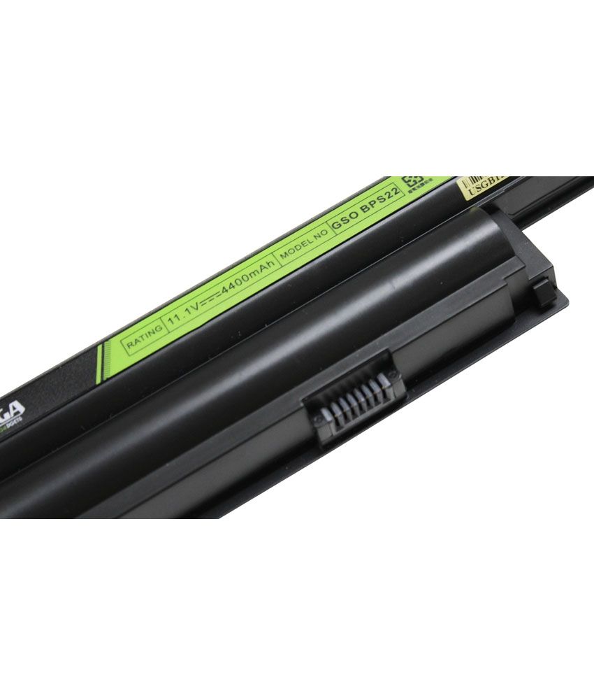 Gizga (USA) 6 Cell Laptop Battery for Sony Vaio VGPBPS22 (Black) with