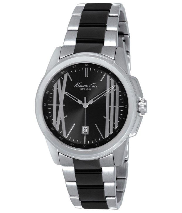 Kenneth Cole Black Dial Wrist Watch For Men - Buy Kenneth Cole Black