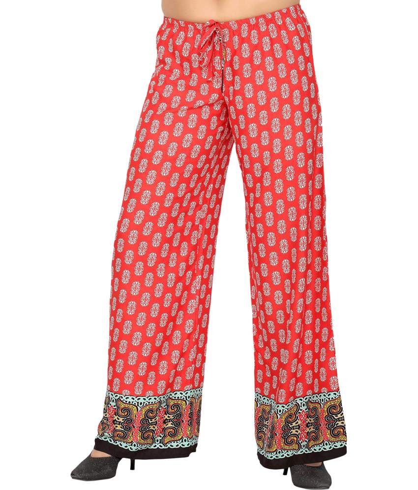 polyester palazzo pants