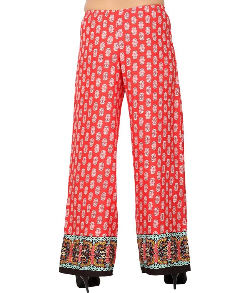 polyester palazzo pants