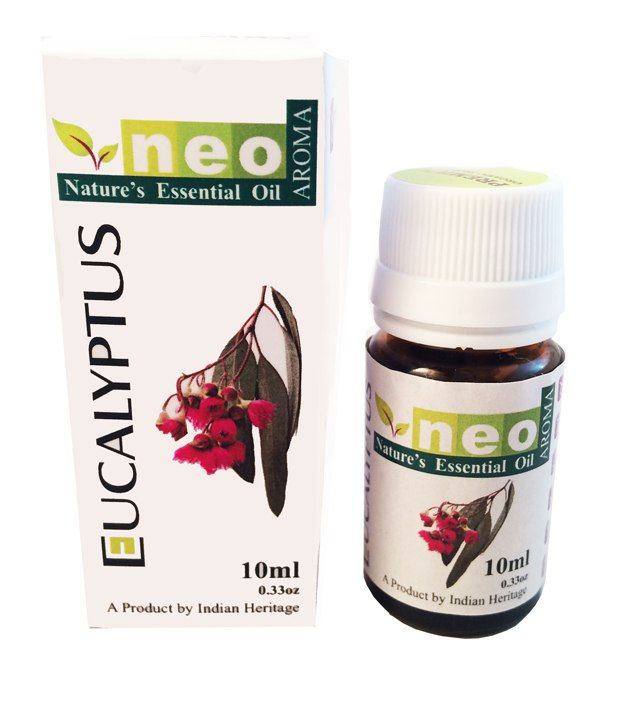 Indian Heritage NEO Eucalyptus Natural Organic Aromatherapy Essential