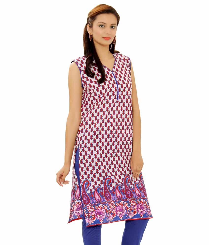 colourful kurti