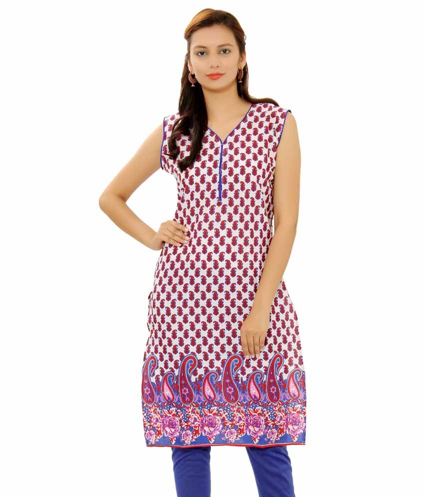 colourful kurti