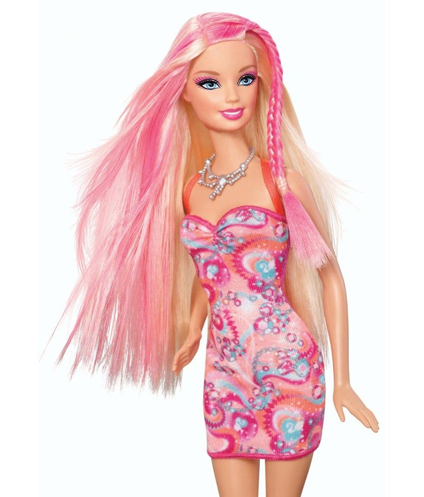 Barbie Hair Chalk Doll - Buy Barbie Hair Chalk Doll Online at Low Price ...