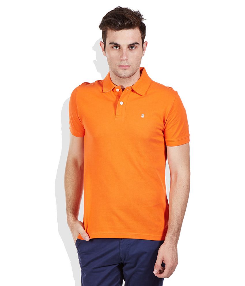 Izod Orange Polo T-Shirt - Buy Izod Orange Polo T-Shirt Online at Low ...