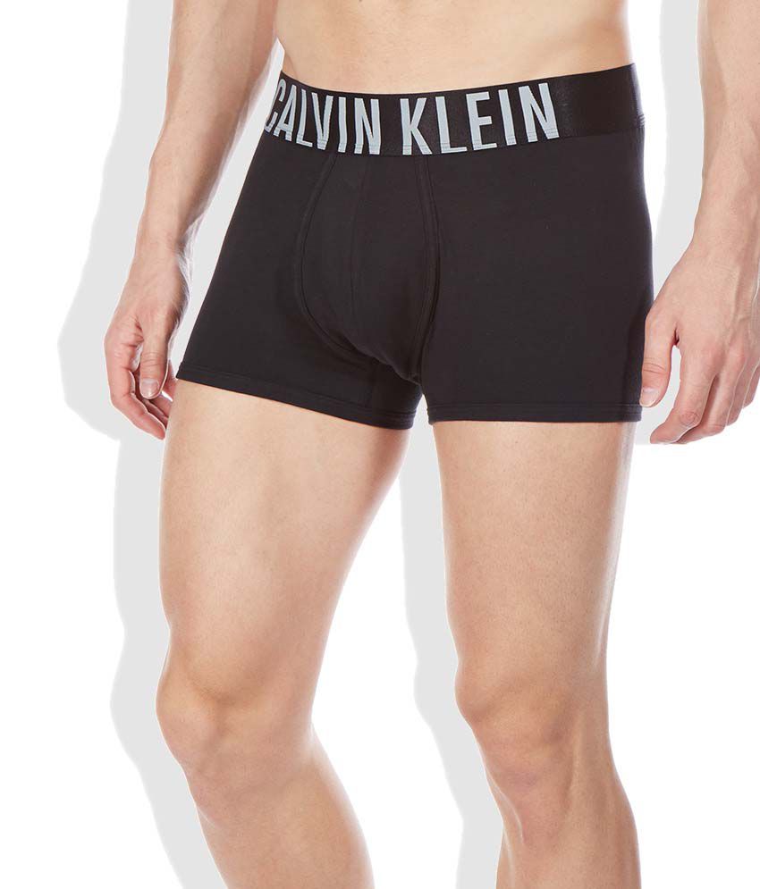 Calvin Klein Underwear Black Cotton Trunk - Buy Calvin Klein Underwear ...