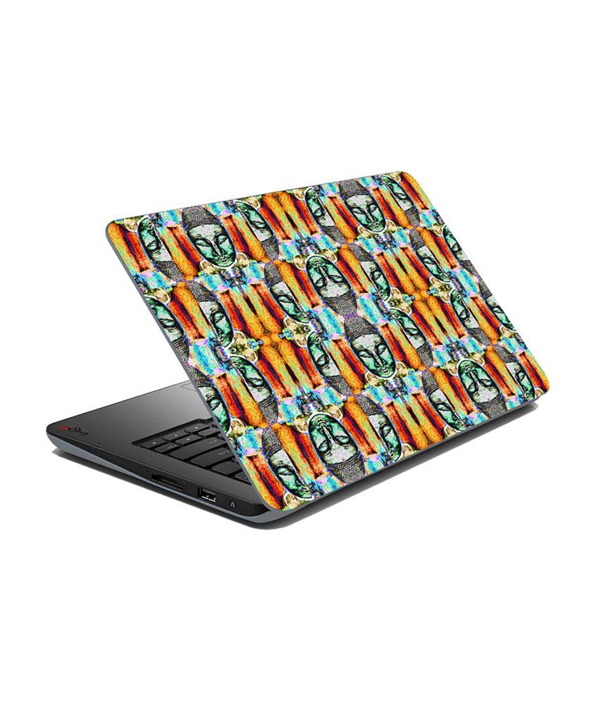 Mesleep Buddha Matte Finish Laptop Skin With Non Residue Adhesive - Buy ...