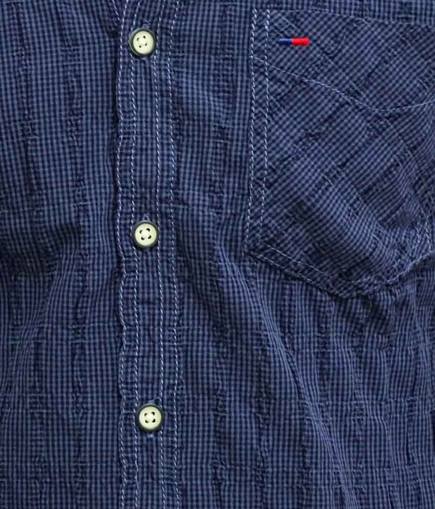 indigo nation check shirts