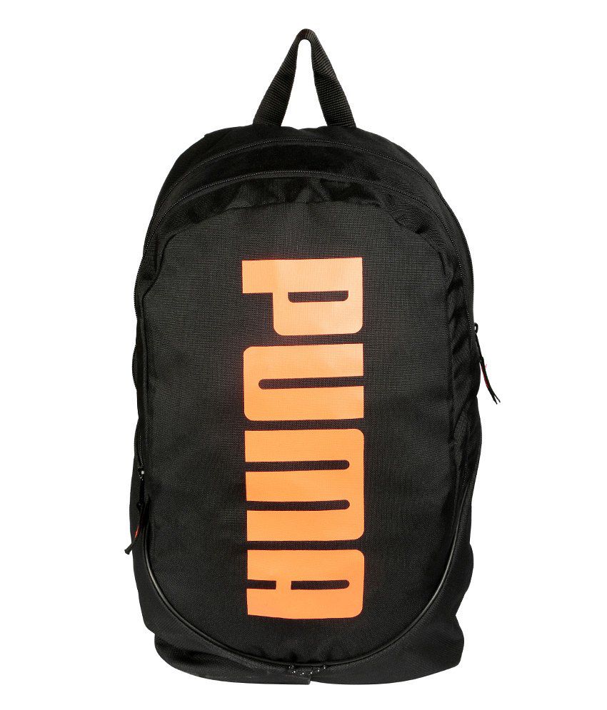 Puma Black Backpack - Buy Puma Black Backpack Online at Best Prices in India on Snapdeal