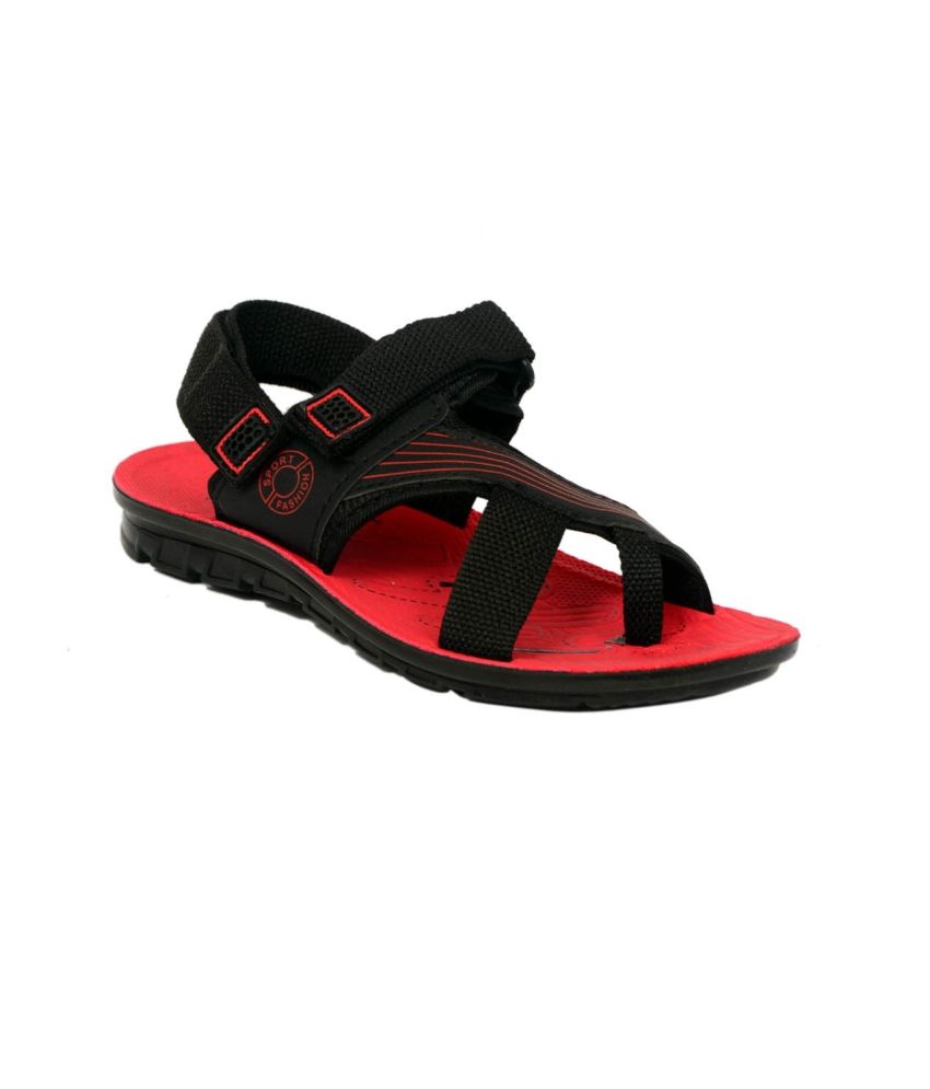 Xpt Daily Wear Men Sandals - Black Price in India- Buy Xpt Daily Wear Men Sandals - Black Online 