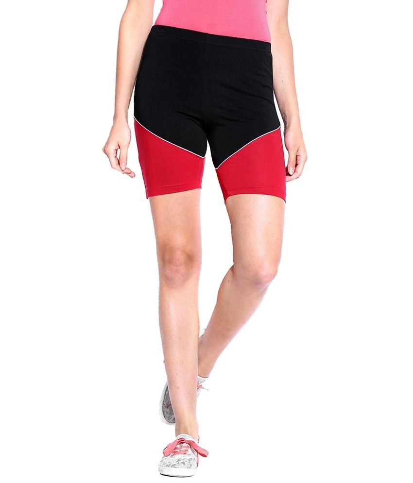 Buy Espresso Red Women's Shorts Online at Best Prices in India Snapdeal
