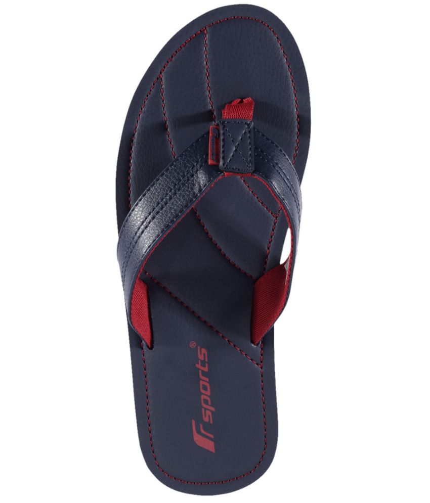 F Sports Modish Blue Slippers Price in India Buy F Sports Modish Blue