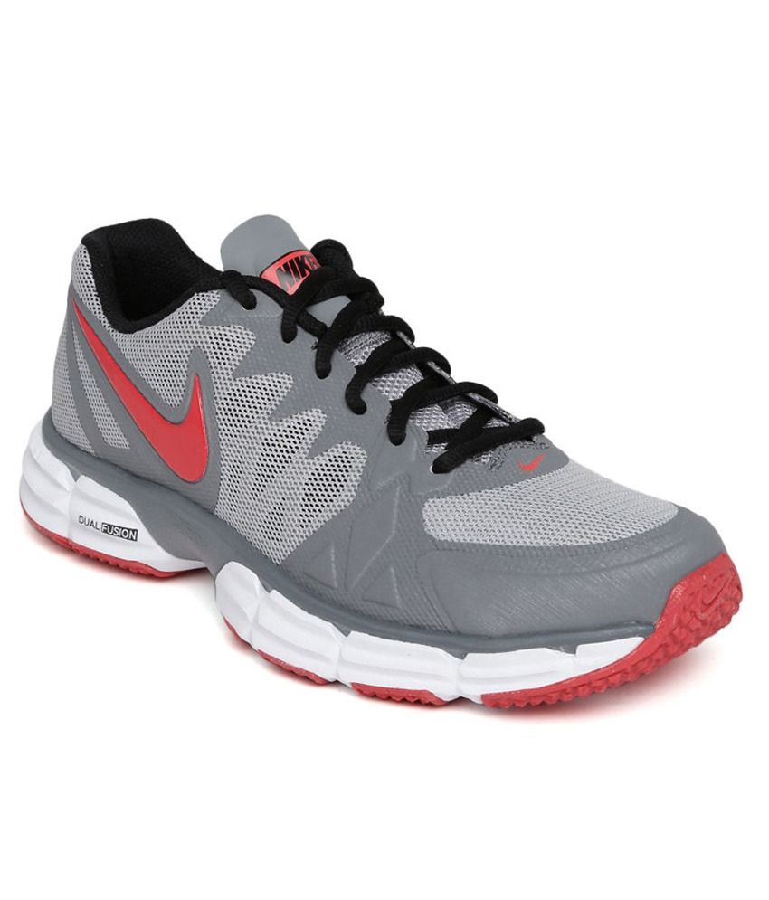 nike grey running shoes price