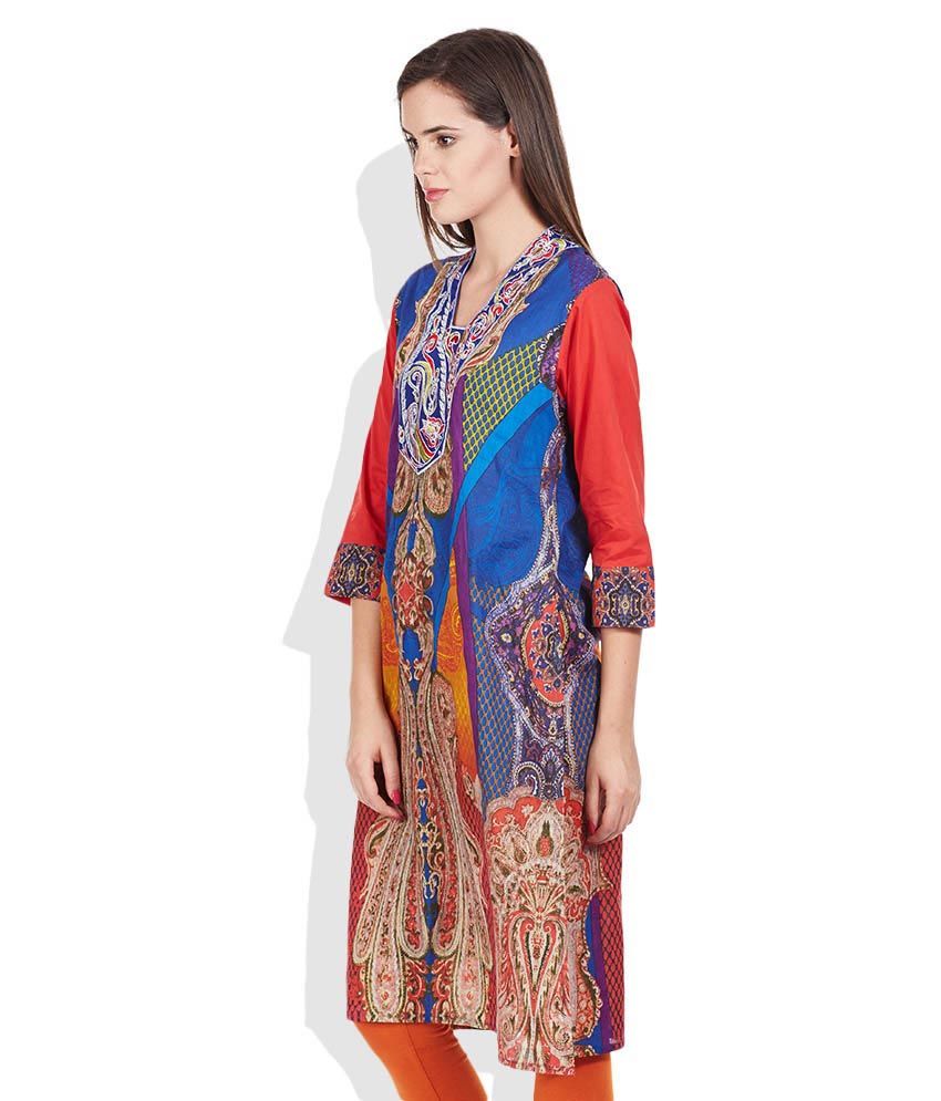rainbow kurti