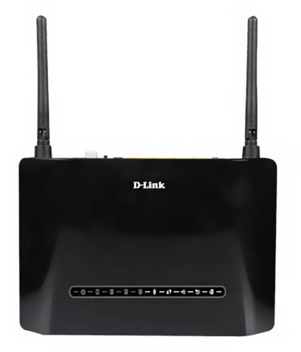     			D-Link DSL 2750U Wireless N 300 ADSL2+ 4-Port WiFi Router with Modem-Black