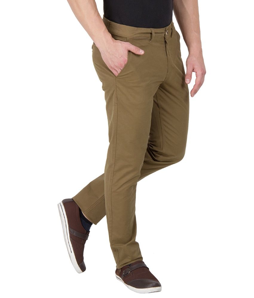 khaki cargo trouser