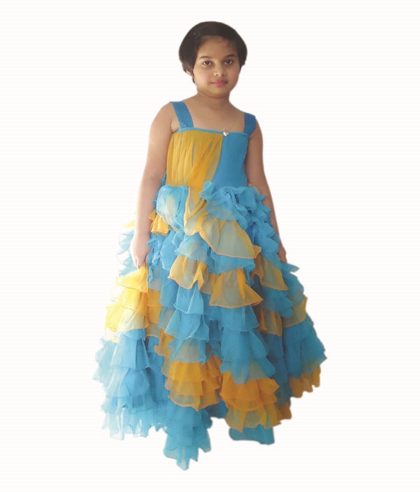 long umbrella frock for ladies